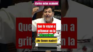 Marco Cortes quizo intimidar a Sen De la 4T Noroña salió al quite y lo puso en su lugar noticias [upl. by Saylor755]