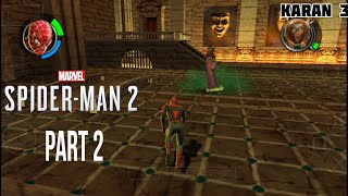 Spider Man 2 PSP Walkthrough Part2 Mysterio Boss Fight [upl. by Carree]