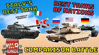 ITALY’S BEST TANK VS BEST OF NATIONS TANKS  Can It Compete  WAR THUNDER [upl. by Elijah727]