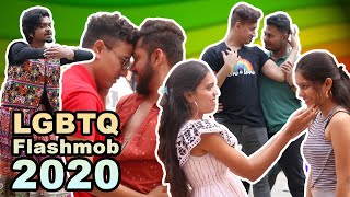 Yaariyan LGBTQ Flashmob 2020  Queer Azaadi Mumbai Pride 2020 Event [upl. by Mariel]