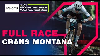 FULL RACE  Men’s U23 XCO World Cup Crans Montana  UCI Mountain Bike World Series [upl. by Gnilrits]