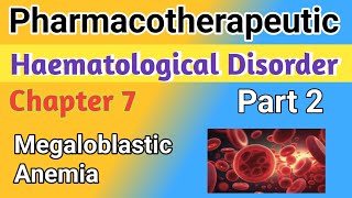 Megaloblastic Anaemia in hindi  Haematological Disorder in hindi  Part 2 [upl. by Ddal]