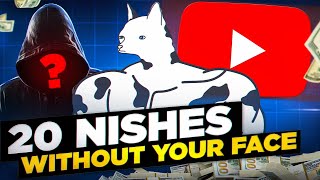 Top 10 Niches To Make Money on YouTube Without Showing Your Face by DOG [upl. by Seldun]