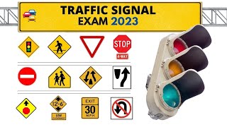 Written Test Study Guide for 2023Traffic signal rules in USA [upl. by Yazbak694]