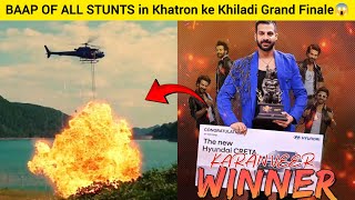 Khatron ke Khiladi season 14 Winner Karanveer Mehra😍  Finale Stunt in Khatron ke Khiladi season 14 [upl. by Larner]