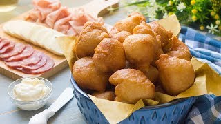 Frittelle Salate con Solo 3 Ingredienti  Ricetta Facile Frittelle Soffici e Dorate  55Winston55 [upl. by Yerdua]