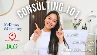 Consulting 101  Skills salary hours lifestyle [upl. by Cecilia226]