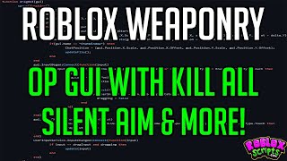 Weaponry NEXUS GUI  SIELNT AIM  ANTI VOTE KICK amp MUCH MORE APRIL 2024 [upl. by Kurtz]