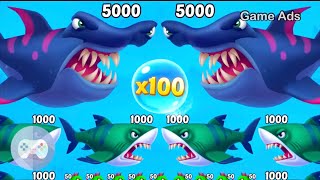 Fishdom Ads Mini Games Review 29 New All Levels Eat Fish Vs Boss Video Collection [upl. by Liss285]