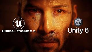 UNREAL ENGINE 55 vs UNITY 6  Insane NextGen Graphics and Best New Tech Demos [upl. by Onafets126]