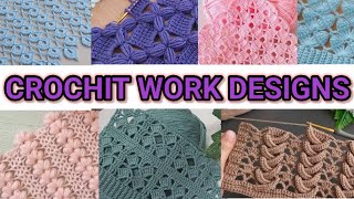 Easy crochet work at home amp Handwork design for lady [upl. by Schaumberger354]