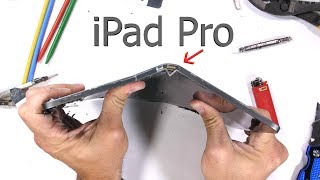 iPad Pro Bend Test  Be gentle with Apples new iPad [upl. by Anahsat819]