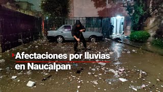 EMERGENCIA EN NAUCALPAN  Nuevamente se desbordó la presa San Rafael Chamapa [upl. by Trista]