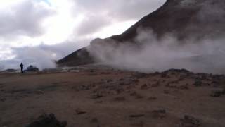 Fumarolas en Hverir Islandia [upl. by Analah145]