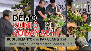 Dipotong pake SENSO 😱 Demo Bonsai KUNIO KOBAYASHI Part 2 [upl. by Eleinad]