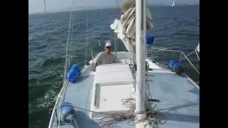 Cal 28 Raised Deck Sailing San Diego  Part II [upl. by Chancellor469]