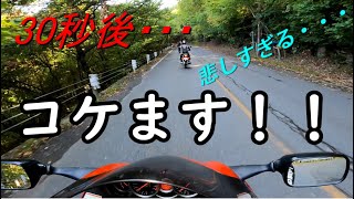 【gsx1300r】納車されて3か月、動画初出しにして早速やらかしました・・・【事故】 [upl. by Ciprian]