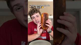 I ate a Chipotle burrito wrapped in fried CHEESE [upl. by Hiram548]