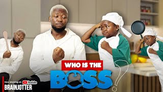 WHO IS THE BOSS LATEST BRAINJOTTER MOVIE 2024  OLUEBUBE OBIO [upl. by Abigael]