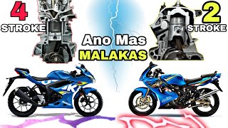 2 Stroke and 4 Stroke Engine Ano Ba Mas Malakas [upl. by Elocn]