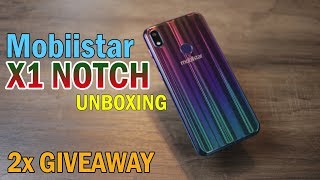 Mobiistar X1 Notch Unboxing and First Impression plus 2x Giveaway [upl. by Zsazsa]