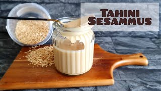 Tahini selber machen  Sesammus [upl. by Bluma618]