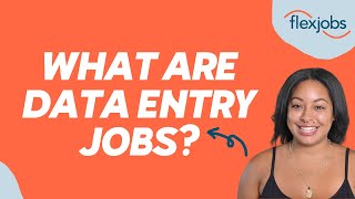 What Are Data Entry Jobs [upl. by Aerehs362]