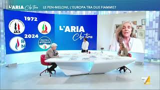 Elezioni francesi Giovanna Botteri quotDivertente che tutta la stampa francese parli di [upl. by Niboc332]