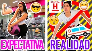 EXPECTATIVA vs REALIDAD HACER EJERCICIO [upl. by Ridgley]