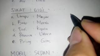 Soal Soal Psikotest Tes Analogi beserta pembahasannya [upl. by Ganley737]