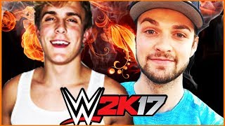 Ali A vs Jake Paul  WWE 2K17 s7e7 [upl. by Curley185]