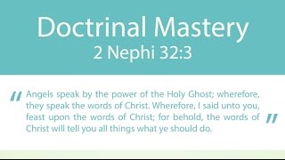 How Can One “Feast upon the Words of Christ” Knowhy 306 [upl. by Yrellav]