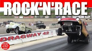 Rock N Race Dragway 42 Gassers Nostalgia Drag Racing [upl. by Tatianas]