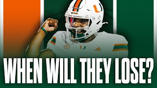 Miami Football SOMEHOW Keeps Finding Ways To Win  Miami vs Cal Reaction [upl. by Haldas]