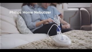 Philips Home Nebulizer How to Use Video [upl. by Orabelle]