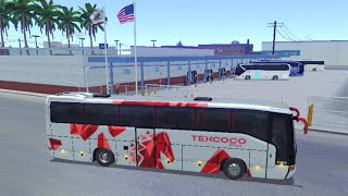 Bus Simulator Ultimate  Phoenix 🇺🇲 Los Angeles MercedesBenz 0404  Skin Texcoco 🚍 Play 72 [upl. by Symon544]