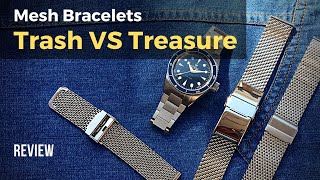 Mesh Bracelets Can We Spot the Difference High Quality Staib Vs Cheap Bracelets Review [upl. by Annairb]