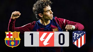 Barcelona vs Atletico Madrid 10 La Liga 202324  MATCH REVIEW [upl. by Spencer]