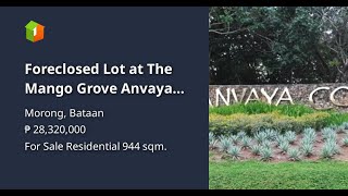 Foreclosed Lot at The Mango Grove Anvaya Cove Bataan [upl. by Mas]