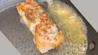 How do I pan fry a cod fillet without it breaking in the pan [upl. by Nahtanhoj]