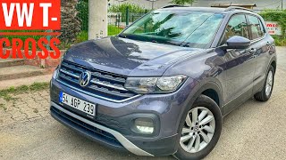 BEKLENTİMİN ÜSTÜNDE SUV POLO  2023 VW TCROSS LİFE  ALMANYA PAKET  10 110HP DSG [upl. by Michel]