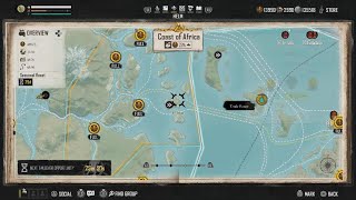 PURPLE AND BLUE TREASURE MAP WALKTHROUGH PART TWO Skull and Bones Y1S1 [upl. by Jaymie]