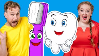 Hello Mr Toothbrush Kids Teeth Brushing Song [upl. by Scammon]