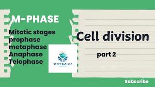 Mphase l stages of mitotic division l neet [upl. by Gombach]