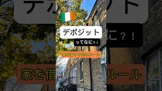 🇮🇪家を借りる時のルールアイルランドワーホリ アイルランド留学 アイルランド [upl. by Eceertal]