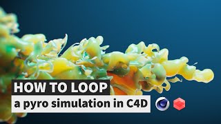 how to loop a pyro simulation in C4D [upl. by Berke]