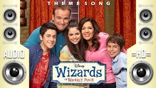 Wizards Of Waverly Place quotTheme Song Extendedquot Selena Gomez  HD [upl. by Ocirred]