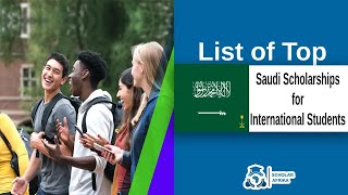 Saudi Arabia Scholarships for International Students 2025 [upl. by Eimarej]