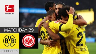 BVB on TOP of the League  Borussia Dortmund  Frankfurt 40  Highlights  Bundesliga 202223 [upl. by Sankaran]