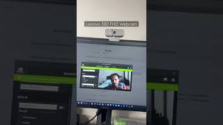 Lenovo 300 FHD Webcam Quick Review [upl. by Marcela919]